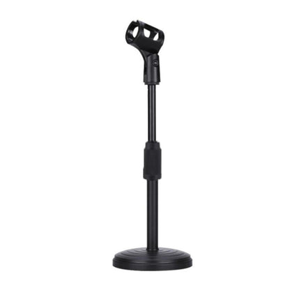 2 PCS Desktop Microphone Stand Desktop Multifunctional Live Microphone Stand, without Lifting (ZM-01), with Lifting (ZM-02)