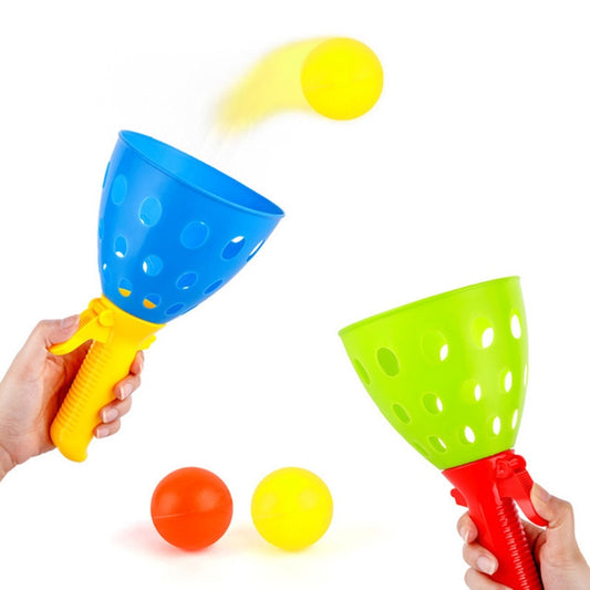 Kit de Jeu de Balle de Catapulte pour Enfants, Balle Rebondissante d'Extérieur Parent-Enfant, Livraison Couleur Aléatoire, Kit de Jeu de Balle Rebondissante