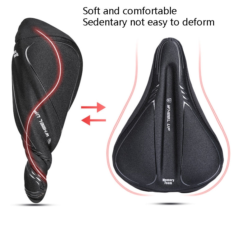 Housse de coussin de selle de vélo en silicone Wheel Up, housse de selle épaisse en gel pour VTT, équipement d'équitation, LF32005G-S
