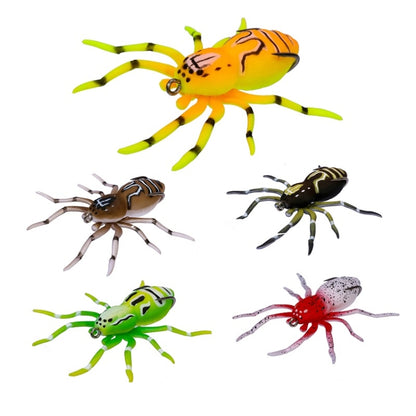 Appât bionique de pêche en extérieur pour tous les appâts araignées Web aquatiques, 1, 2, 3, 4, 5, 6, 7, 8, 9, 10