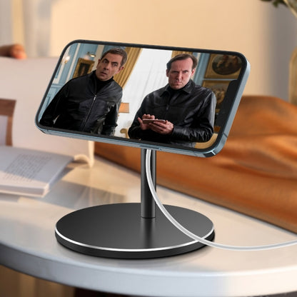 For MagSafe Magnetic Wireless Charging Stand, Colour: FJ03 Black, FJ03 Black, F13 Black, F13 Bright Silver