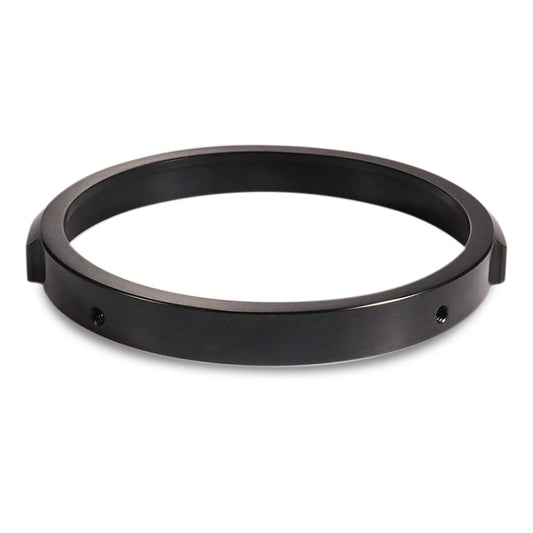 Phare de moto rond rétro de 5,75 pouces, pièces de modification de phare, noir, argent