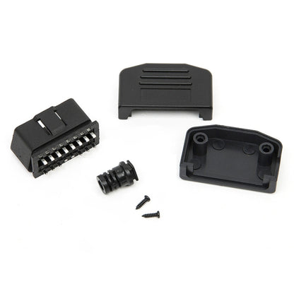 5 PCS 16PIN Car Male Connector OBD2 Connector Plug + Shell + Line Card + Screw OBD Plug J1962M, OBD Plug