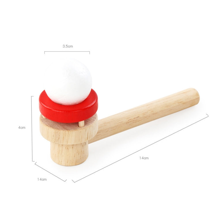 3 ensembles de souffleurs de balles suspendues en bois pour enfants, jouet de jeu parent-enfant, 3 pièces