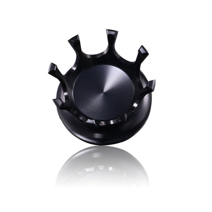 Motorcycle CNC Aluminum Alloy Crown Fuel Tank Cap Suitable For Harley 883 / XL / 1200 / 48 / 72, Black, Black and White, Golden, Silver, Bronze