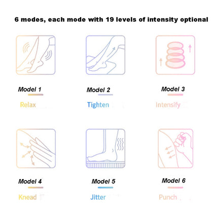 EMS Colorful Foot Massage Foot Pad Pulse Foot Massage Machine Smart Acupuncture Foot Massage Pad With Remote Control