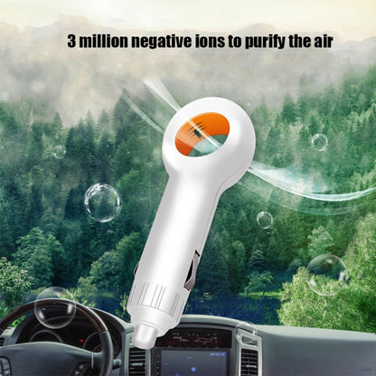 EP501 USB Mini Car Removal Second-hand Smoke PM2.5 Negative Ion Air Purifier, EP501 White, EP501 Black
