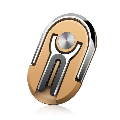 3 PCS Creative Car Phone Holder Car Multi-Function Air Outlet Navigation Ring Bracket, Black, Red, Blue, Golden, Silver