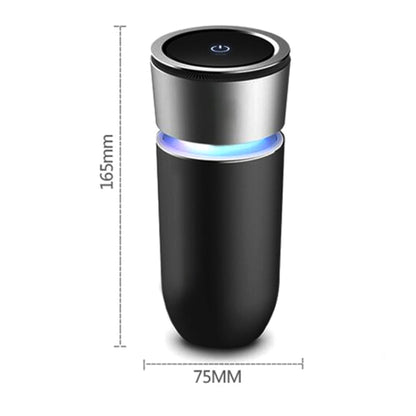 K04 Colorful Car Charger USB Car Negative Ion Air Purifier, K04