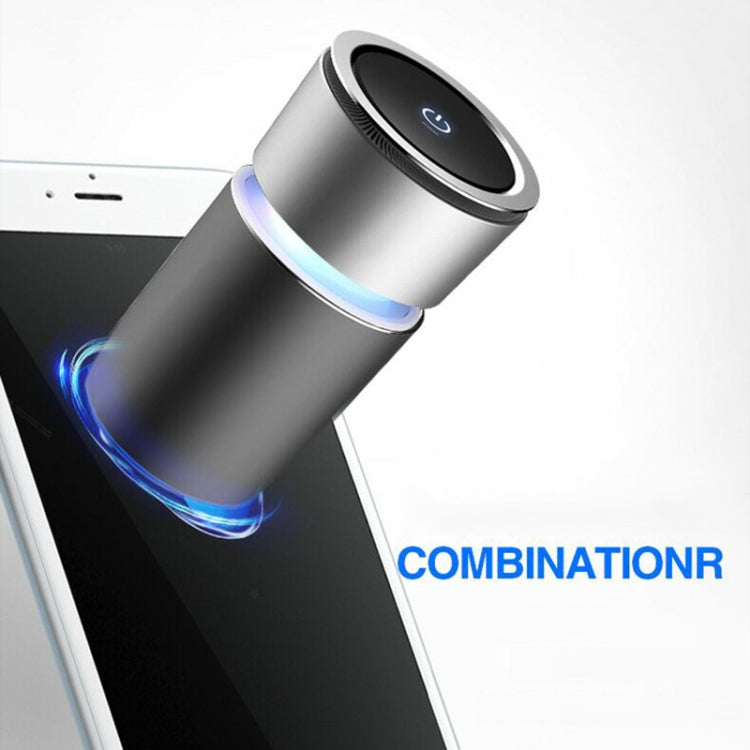 K04 Colorful Car Charger USB Car Negative Ion Air Purifier, K04