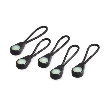 100pcs Mountaineering Camping Backpack Zipper Pull Outdoor Anti-Lost Eye-Catching Luminous Accessories Self-Luminous Drawstring