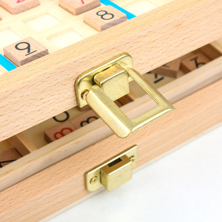 Jeu de société multifonctionnel 3 en 1 pour enfants, Sudoku, puzzle, bleu, rose