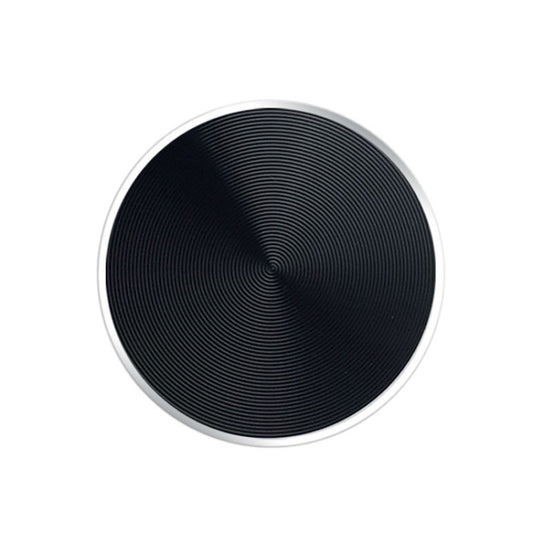 10 PCS CD Texture Aluminum Alloy Magnetic Sheet Magnetic Patch Set For Car Phone Holder, With Alcohol Cotton Sheet And Protective Film, Black, Silver, Tyrant Gold, Rose Gold
