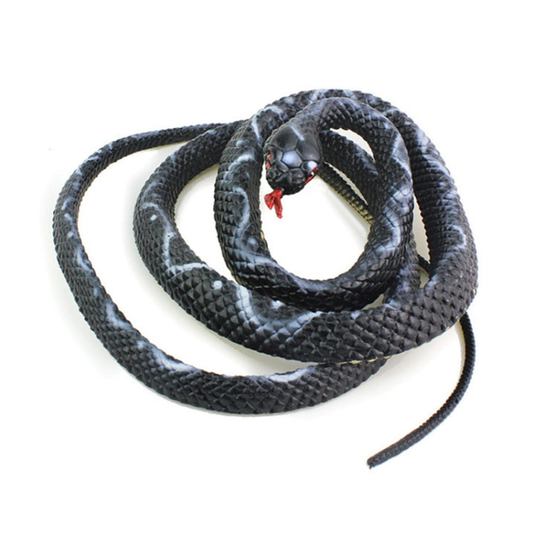 2 PIÈCES Boa Constrictor Jouet Astucieux Blague Simulation Serpent Effrayant, Jaune, Vert, Noir, Marron