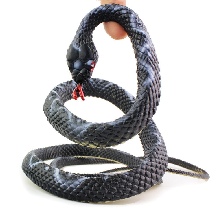 2 PIÈCES Boa Constrictor Jouet Astucieux Blague Simulation Serpent Effrayant, Jaune, Vert, Noir, Marron