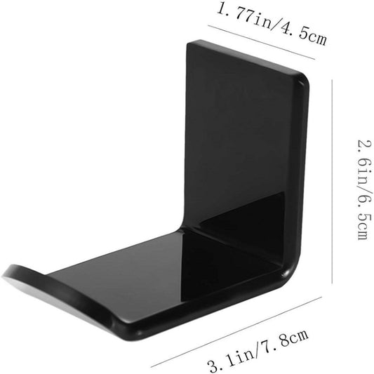 2 PCS Headphone Bracket Sticky Headset Hanger