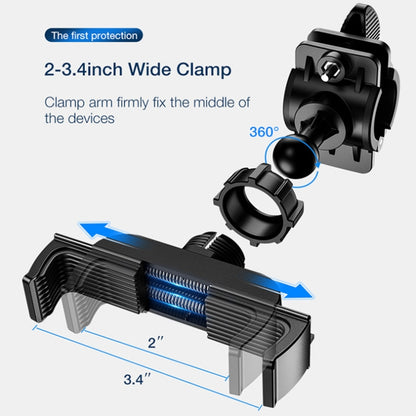 Bicycle Strap Mobile Phone Holder Bicycle Mountain Bike Phone Holder, Clip Type, Strongly Chuck Type