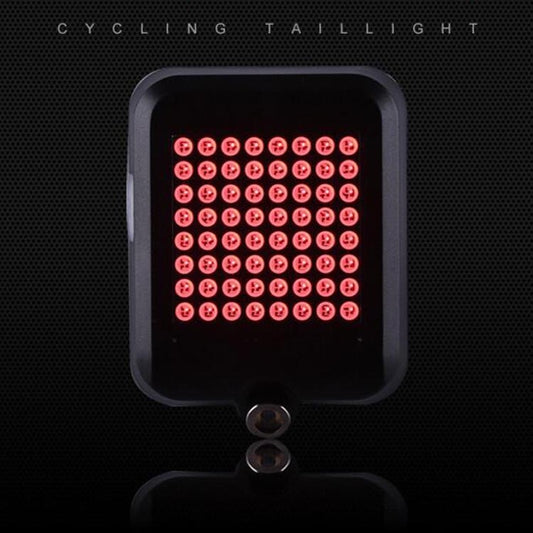Intelligent Steering Brake Tail Light USB Rechargeable Bicycle Light Cycling Warning Safety Light, Intelligent Steering Brake Tail Light
