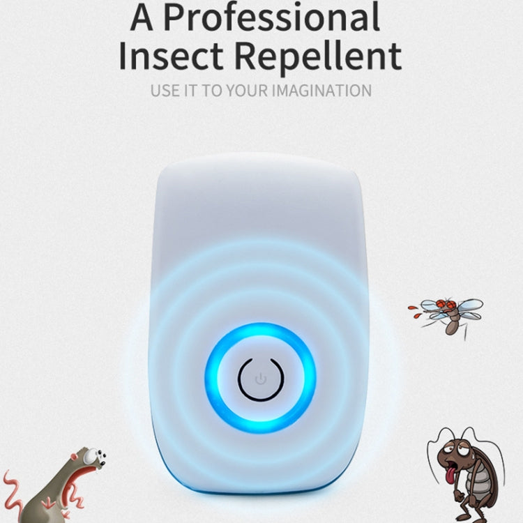 H12 2 PCS Ultrasonic Electronic Mouse Repeller Household Mini Mosquito Repeller