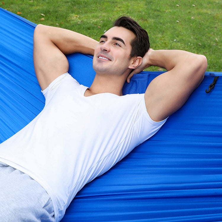 Anti-Rollover Automatic Quick-Opening Mosquito Net Hammock Outdoor Camping Double Anti-Mosquito Hammock, Size: 290x140cm, 290x140cm Yellow, 290x140cm Green, 290x140cm Blue
