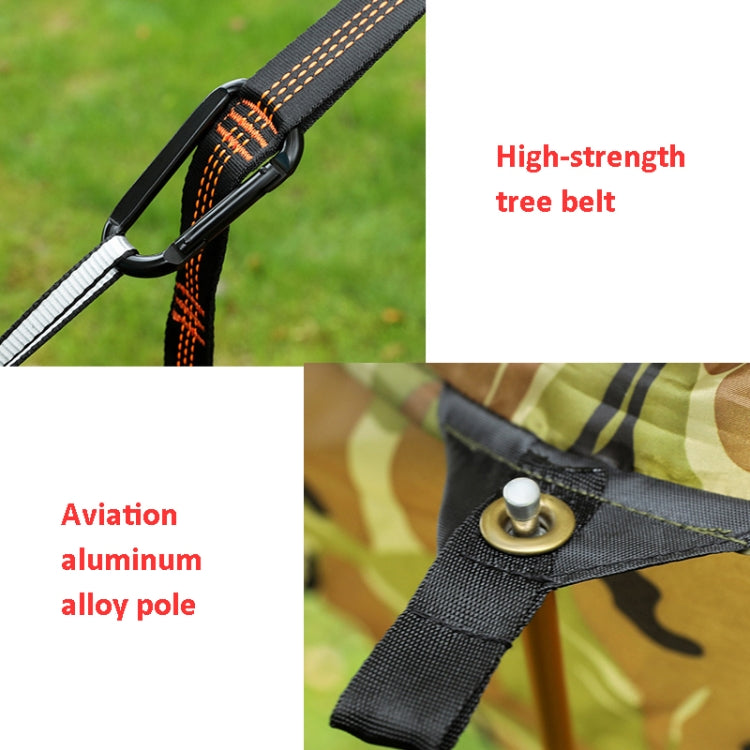 Anti-Rollover Automatic Quick-Opening Mosquito Net Hammock Outdoor Camping Double Anti-Mosquito Hammock, Size: 290x140cm, 290x140cm Yellow, 290x140cm Green, 290x140cm Blue