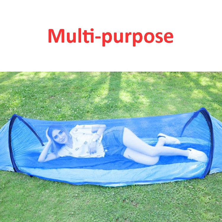 Hamac Moustiquaire Automatique Anti-Retournement à Ouverture Rapide, Camping Extérieur Double Anti-Moustiques, Taille : 290x140cm, Vert 290x140cm, Bleu 290x140cm, Jaune 290x140cm