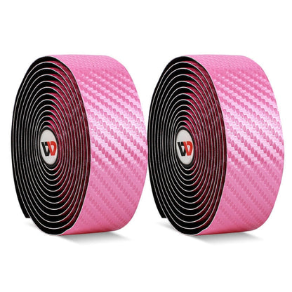 WEST BIKING Bicycle Breathable Non-Slip Handlebar Strap, Black, Yellow, Blue, Red, White, Pink