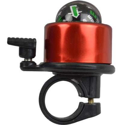 5pcs Bicycle Bell Mountain Bike Compass Aluminum Alloy Bell Riding Equipment Accessories, Random Color Delivery, Bike Compass