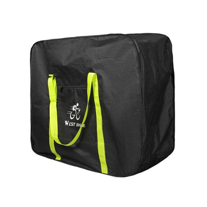 WEST BIKING Folding Bicycle Bag Bicycle Storage Bag, Small （Black）, Small （Green）, Large （Black）, Large （Green）
