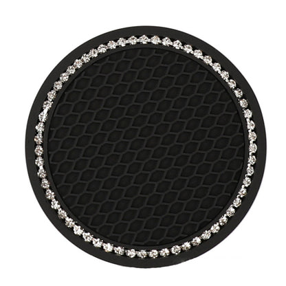 Car Universal Diamond Honeycomb Water Coaster Car Anti-Slip Mat