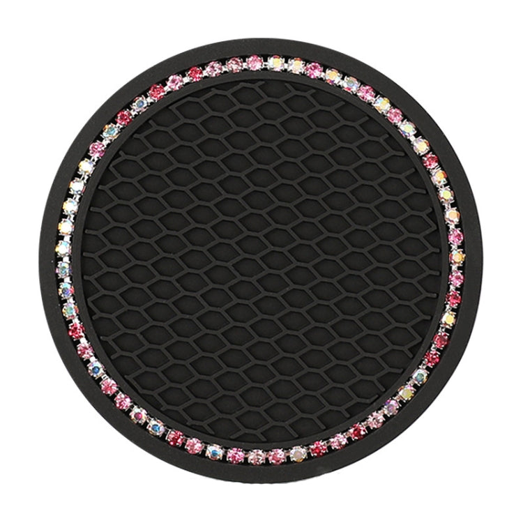 Car Universal Diamond Honeycomb Water Coaster Car Anti-Slip Mat