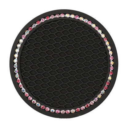 Car Universal Diamond Honeycomb Water Coaster Car Anti-Slip Mat