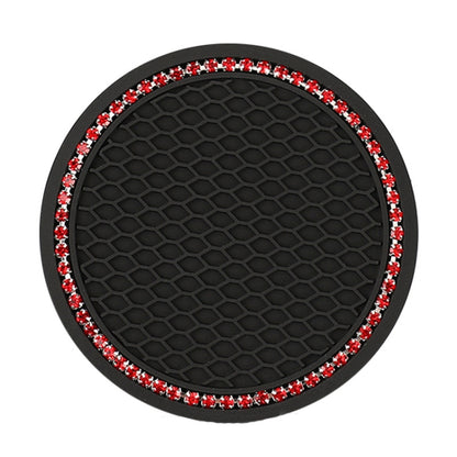 Car Universal Diamond Honeycomb Water Coaster Car Anti-Slip Mat