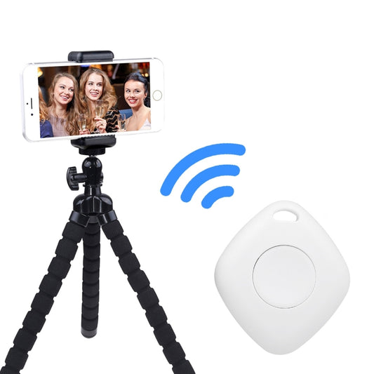 3 mandos a distancia Bluetooth con forma de diamante para selfies, obturador inalámbrico para cámara y teléfono móvil.