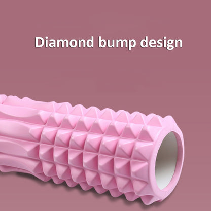 3 in 1 Eva Foam Roller Hollow Muscle Relaxation Roller Yoga Column Set, Length:, 33cm (Blue Crescent), 33cm (Pink Crescent ), 33cm  (Purple Crescent ), 45cm (Pink Crescent), 45cm (Purple Crescent ), 45cm (Blue Crescent), 45cm (Pink Wolf Tooth )        ...