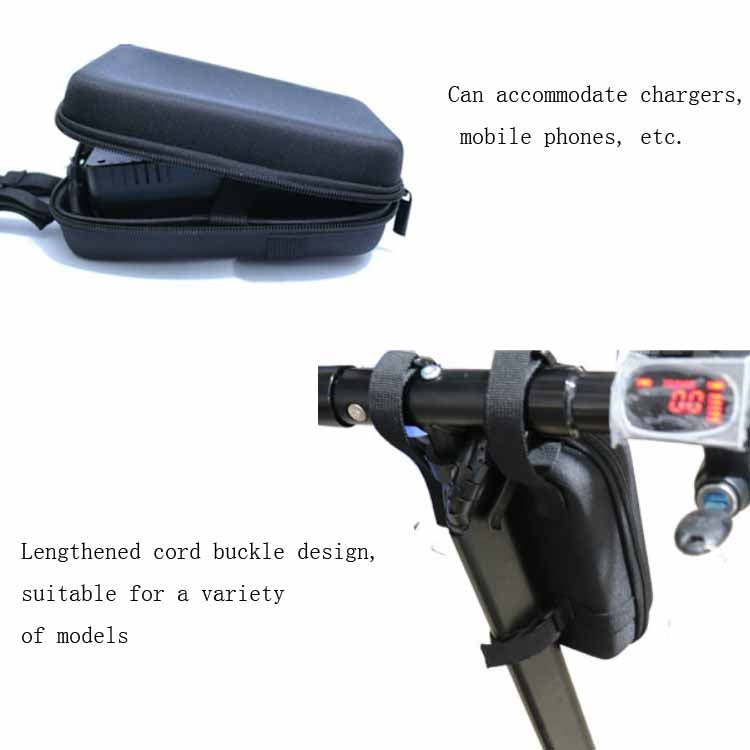 Electric Scooter Front Bag Mini Bike Bag, 5 Inch Bike Front Bag