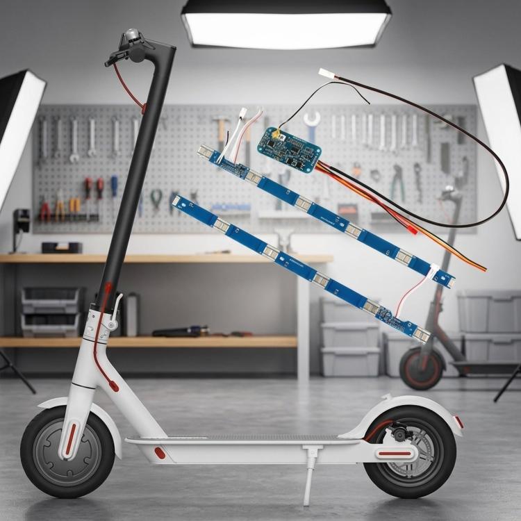 Carte BMS de trottinette électrique + kit de bandes latérales pour Xiaomi Mijia M365 Pro, carte BMS + bande latérale