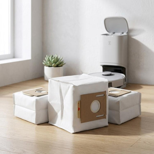 3 St. Vlies-Staubbeutel für ecovacs T8 T8AIVI MAX, für ecovacs T8 T8AIVI MAX