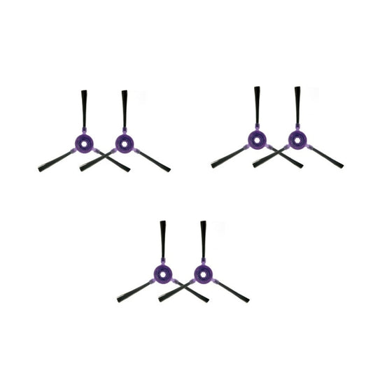 Sweeping Robot Accessories For Midea I5 Young/I9 EYE, Specification:, 3 Pairs Side Brush, 3 Filter+Cleaning Brush, Set One, Main brush, Set Two