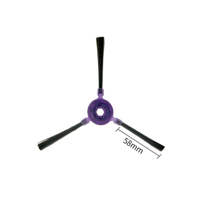 Sweeping Robot Accessories For Midea I5 Young/I9 EYE, Specification:, 3 Pairs Side Brush, 3 Filter+Cleaning Brush, Main brush