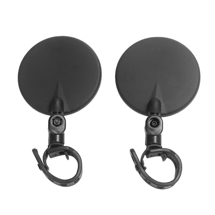 2 rétroviseurs pour trottinette Xiaomi, ronds, ovales