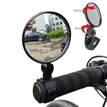 2 rétroviseurs pour trottinette Xiaomi, ronds, ovales