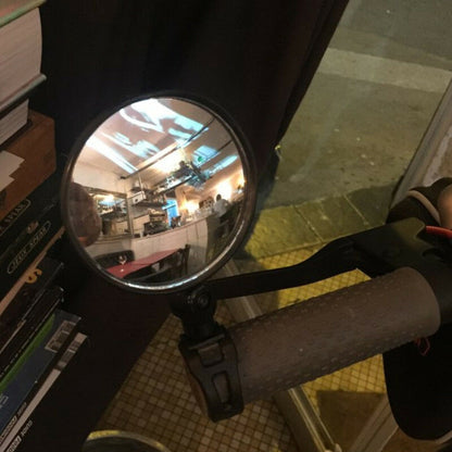 2 rétroviseurs pour trottinette Xiaomi, ronds, ovales
