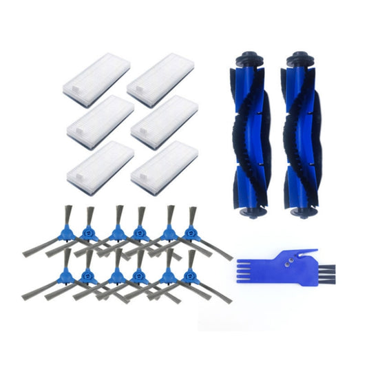 Sweeper Accessories Are Suitable For Eufy RoboVac 11S/30/30C/15C/12/35C, Specification:, Suit, Main Brush, 8 PCS Side Brush, 8 PCS Filter, Main Brush Cover, Primary Filter, Universal Wheel