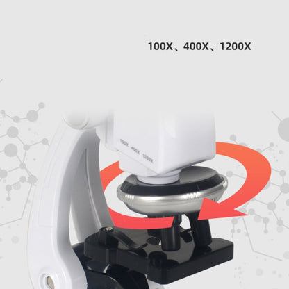 Early Education Biological Science 1200X Microscope Science And Education Toy Set For Children, S, L
