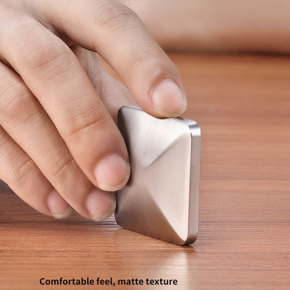 Desktop Kinetic Energy To Vent Stress Relief Fingertip Spinner Toy, Style:, Aluminum Alloy Quadrilateral Silver, Aluminum Alloy Hexagonal Silver, Stainless Steel Quadrilateral Silver, Stainless Steel Hexagon Silver, Aluminum Alloy Quadrilateral Gold   ...