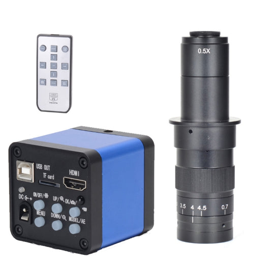 16 Million Pixel Industrial Camera + 0745 Adjustable Focus Camera Lens CCD High-Definition Photo Electron Microscope, 16 Million Pixel