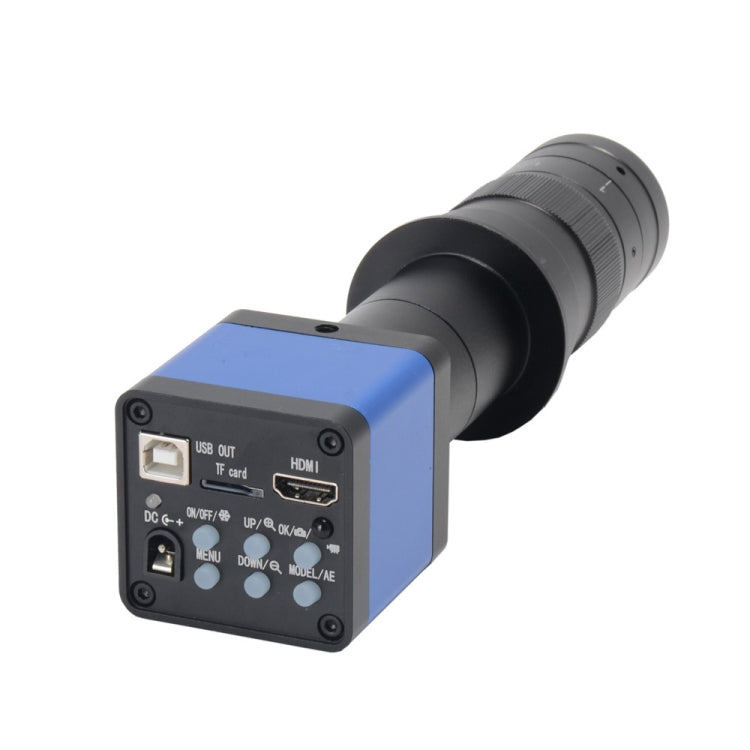 16 Million Pixel Industrial Camera + 0745 Adjustable Focus Camera Lens CCD High-Definition Photo Electron Microscope, 16 Million Pixel