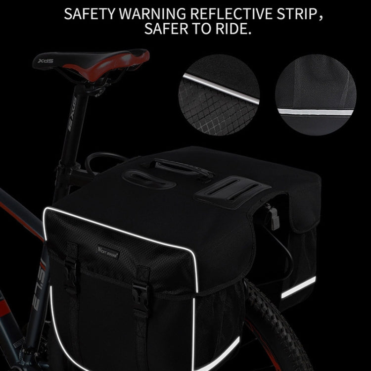 WEST BIKING YP0707238 Sacoche de Selle Vélo Imperméable VTT Sac de Cadre Équipement de Cyclisme