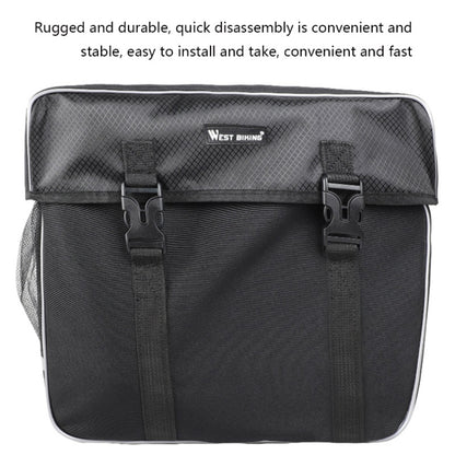WEST BIKING YP0707238 Sacoche de Selle Vélo Imperméable VTT Sac de Cadre Équipement de Cyclisme